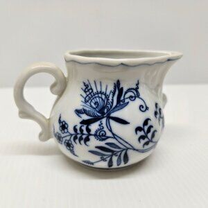 Blue Danube Japan Blue Onion 6oz Creamer With Rectangle BackStamp